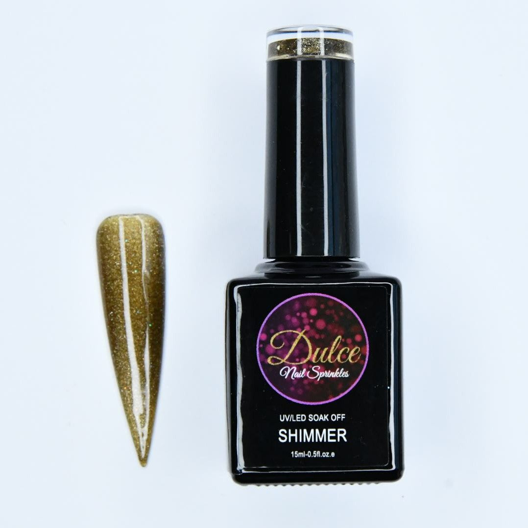 Golden Shimmer Gel Polish
